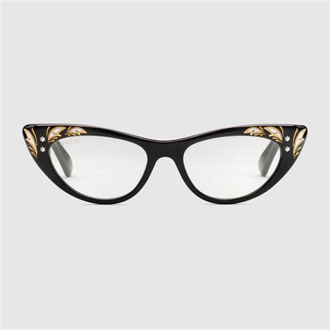 gucci red cat eye frames|gucci cat eye optical frame.